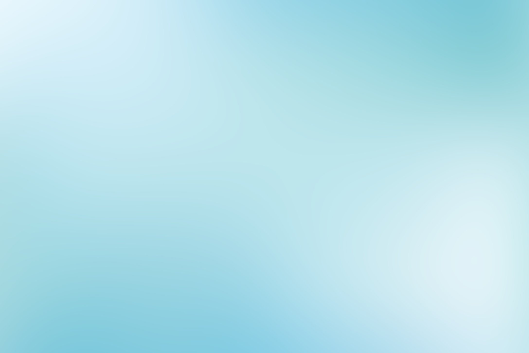 Turquoise blue gradient abstract background